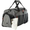 Sac de sport personnalisé en polyester 500D - Mabel Matières : carton Couleurs : gris marquage laser ultra précis