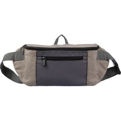Sac banane personnalisé en polyester - Fabienne Matières : polyester Couleurs : taupe cadeau entreprise pas cher