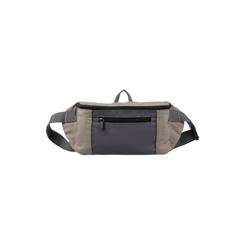 Sac banane personnalisé en polyester - Fabienne Matières : polyester Couleurs : taupe cadeau entreprise pas cher
