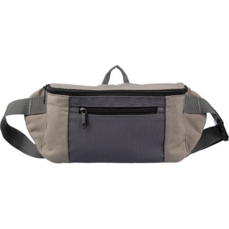 Sac banane personnalisé en polyester - Fabienne Matières : polyester Couleurs : taupe cadeau entreprise pas cher