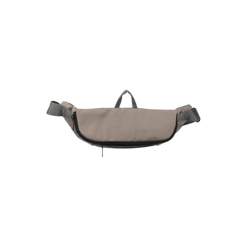 Sac banane personnalisé en polyester - Fabienne Matières : polyester Couleurs : taupe goodies publicitaire événementiel