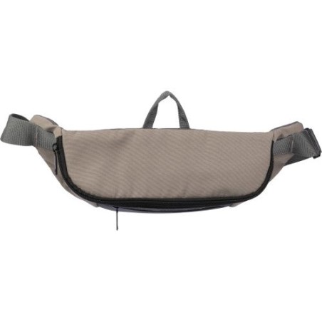 Sac banane personnalisé en polyester - Fabienne Matières : polyester Couleurs : taupe goodies publicitaire événementiel