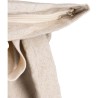 Sac à dos roll-top  en chanvre personnalisé - Margarete Matières : coton Couleurs : kaki livraison express 24h 48h