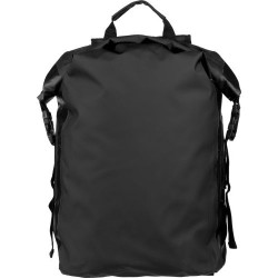 Sac à dos roll-top  en bâche 250D personnalisé - Hermann Matières : polyester Couleurs : noir