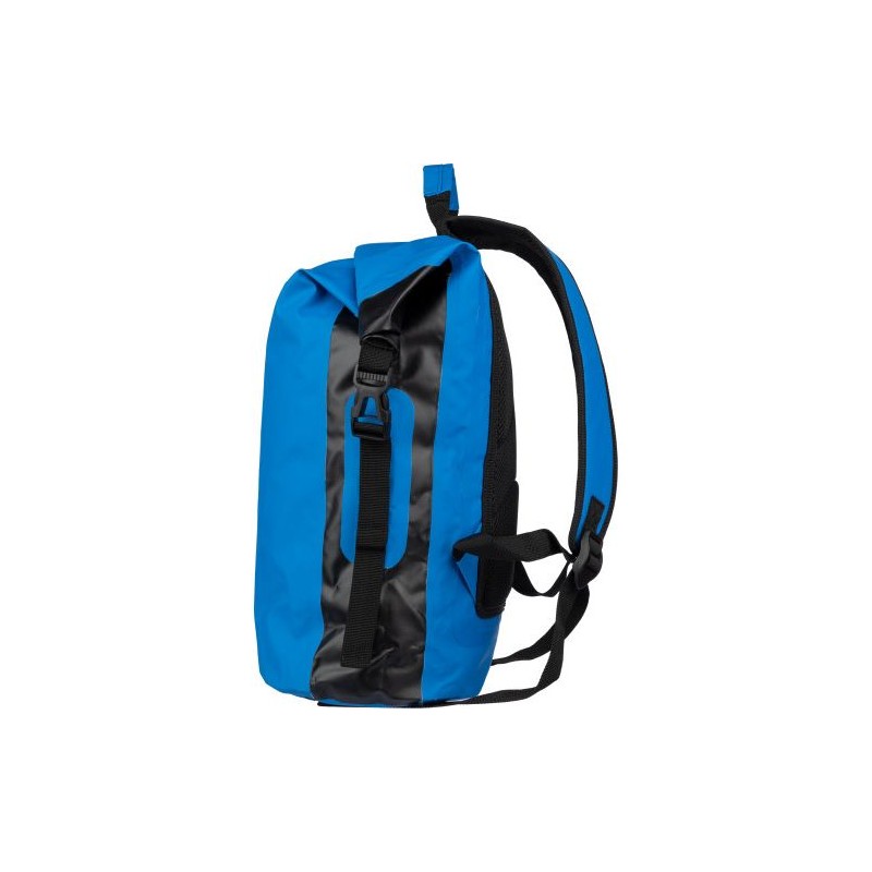 Sac à dos roll-top  en bâche 250D personnalisé - Hermann Matières : polyester Couleurs : noir cadeau client original