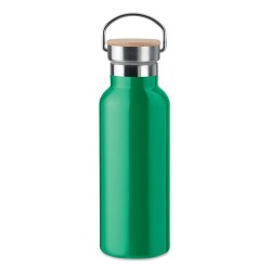 Flacon isotherme double paroi 500 ml personnalisé - HELSINKI Matières : acier inoxydable Couleurs : orange 2