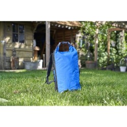 Sac à dos roll-top  en bâche 250D personnalisé - Hermann Matières : polyester Couleurs : gris cadeau collaborateur premium