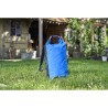 Sac à dos roll-top  en bâche 250D personnalisé - Hermann Matières : polyester Couleurs : bleu cobalt livraison express 24h 48h