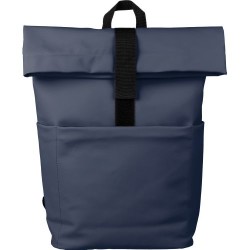 Sac à dos personnalisé en PU pour ordinateur - Senta Matières : polyester Couleurs : noir 2