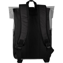 Sac à dos personnalisé en PU pour ordinateur - Senta Matières : polyester Couleurs : bleu impression logo haute qualité