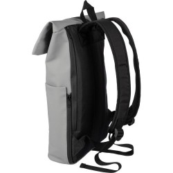Sac à dos personnalisé en PU pour ordinateur - Senta Matières : polyester Couleurs : bleu objet promo petit budget