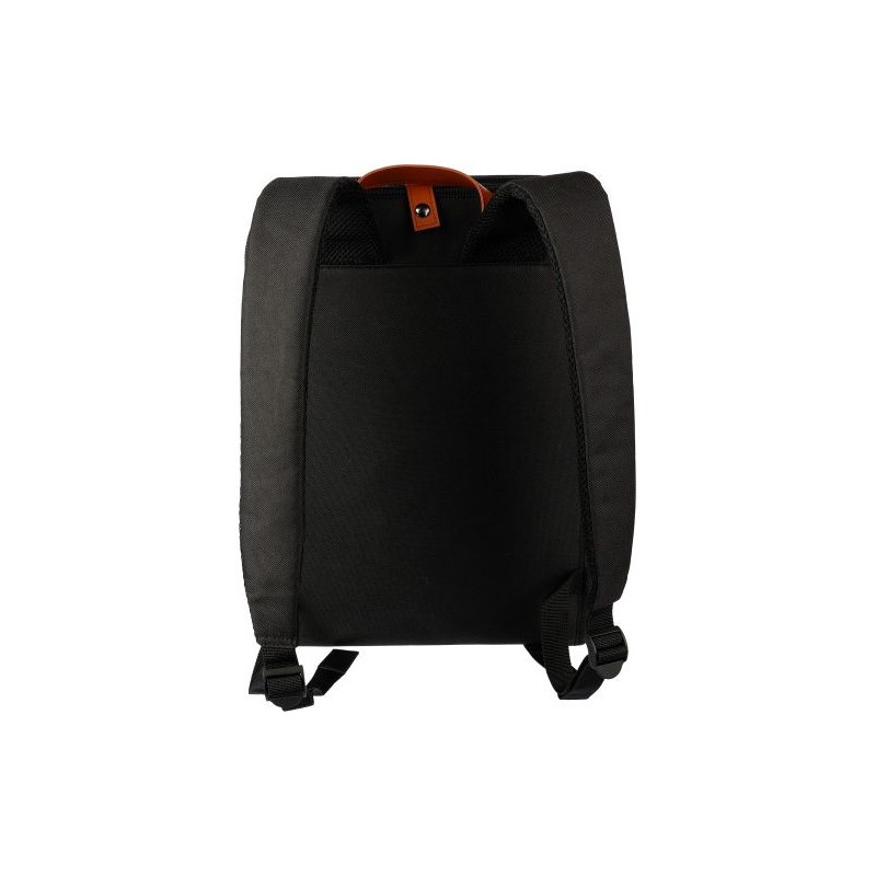 Sac à dos  porte-ordinateur en polyester rPET personnalisé - Ralf Matières : nylon Couleurs : noir livraison express 24h 48h