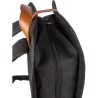 Sac à dos  porte-ordinateur en polyester rPET personnalisé - Ralf Matières : nylon Couleurs : noir objet promotionnel éco-respon
