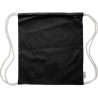 Sac à dos  et personnalisable en coton recyclé 120g/m² - Joy Matières : coton Couleurs : noir