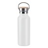 Flacon isotherme double paroi 500 ml personnalisé - HELSINKI Matières : acier inoxydable Couleurs : blanc goodies publicitaire é