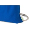 Sac à dos  et personnalisable en coton recyclé 120g/m² - Joy Matières : coton Couleurs : bleu accessoire événementiel unique