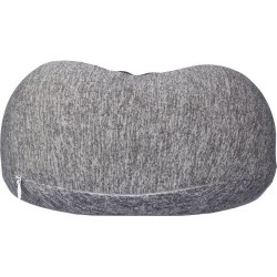 Repose-tête ergonomique à mémoire de forme confortable - Martina Matières : polyester Couleurs : gris marquage laser ultra préci