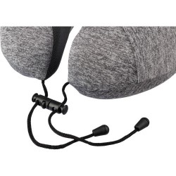 Repose-tête ergonomique à mémoire de forme confortable - Martina Matières : polyester Couleurs : gris cadeau collaborateur premi