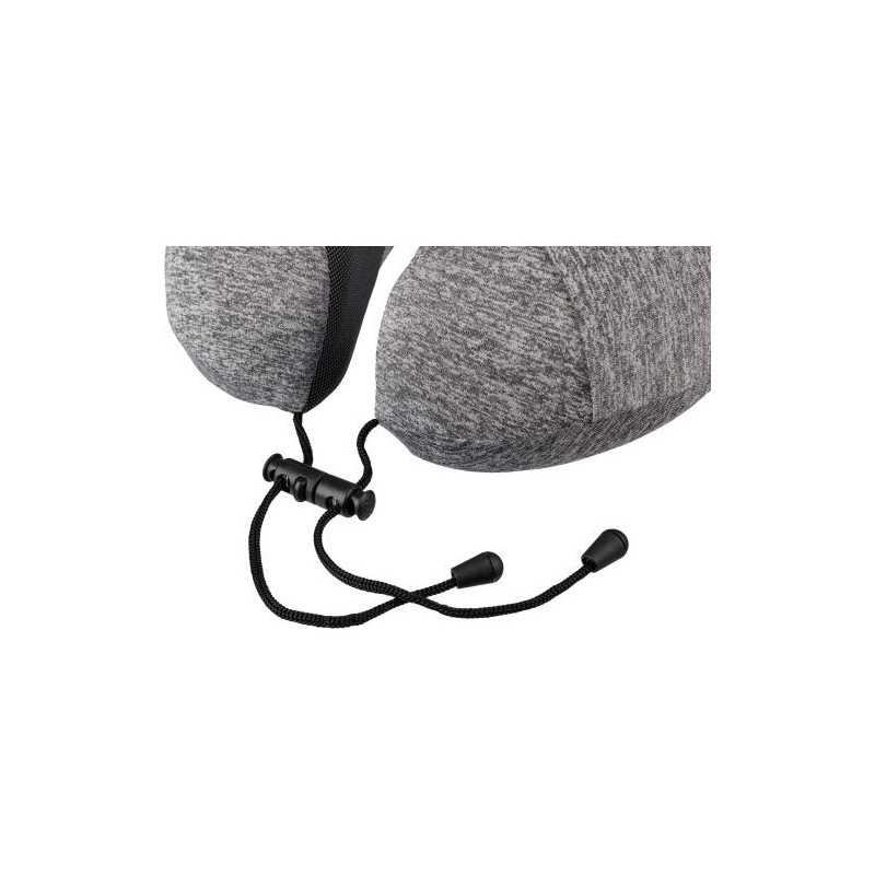 Repose-tête ergonomique à mémoire de forme confortable - Martina Matières : polyester Couleurs : gris cadeau collaborateur premi