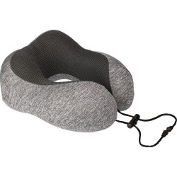Repose-tête ergonomique à mémoire de forme confortable - Martina Matières : polyester Couleurs : gris personnalisation rapide en