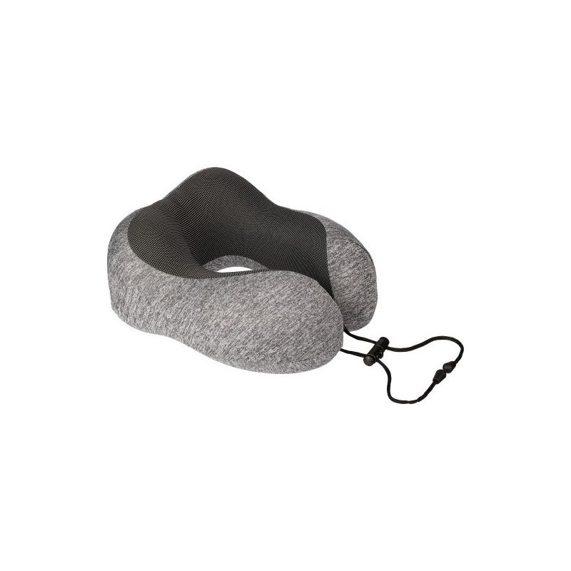 Repose-tête ergonomique à mémoire de forme confortable - Martina Matières : polyester Couleurs : gris personnalisation rapide en