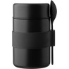Récipient alimentaire isotherme double paroi en inox pas cher - Niko Matières : métal Couleurs : noir