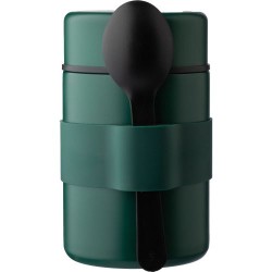 Récipient alimentaire isotherme double paroi en inox pas cher - Niko Matières : métal Couleurs : vert personnalisation rapide en