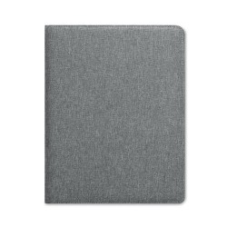 Conférencier Éco-responsable A4 en RPET 300D Personnalisé CASOVE Matières : papier Couleurs : blanc 2