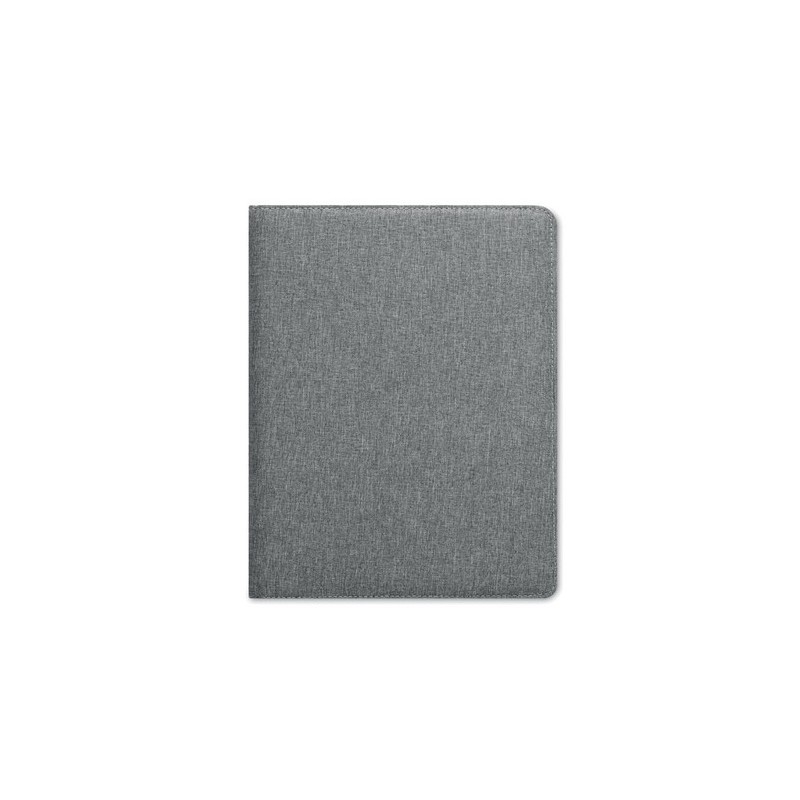 Conférencier Éco-responsable A4 en RPET 300D Personnalisé CASOVE Matières : papier Couleurs : blanc cadeau entreprise pas cher