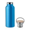 Flacon isotherme double paroi 500 ml personnalisé - HELSINKI Matières : acier inoxydable Couleurs : turquoise objet publicitaire