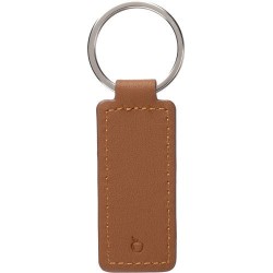 Porte-clés Éco-responsable Personnalisé en Peau de Pomme et PU - Sabrina Matières : fer Couleurs : vert impression logo haute qu