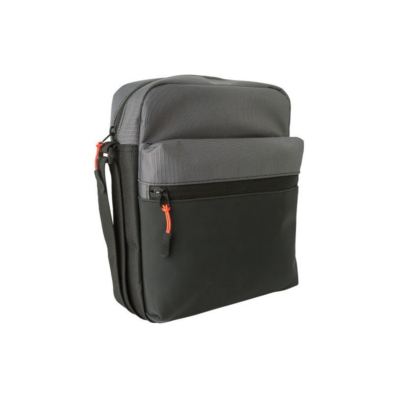 Pochette de voyage personnalisable en polyester 500D Tom Matières : métal Couleurs : gris marquage laser ultra précis
