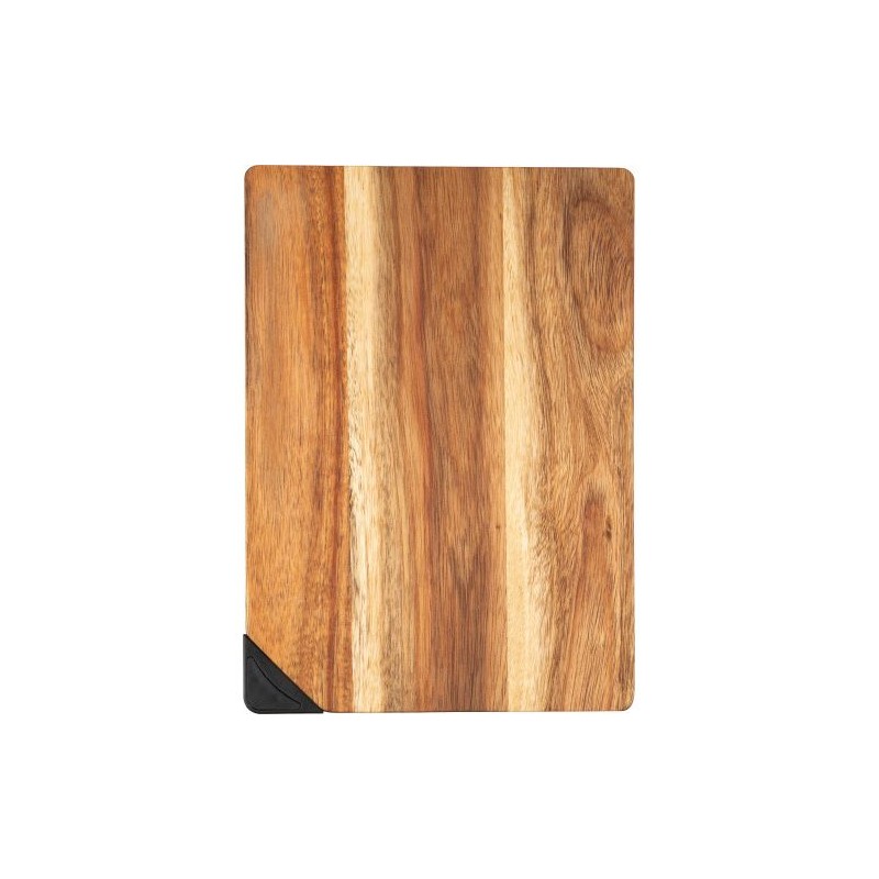 Planche à découper personnalisée en bois d’acacia - Heinz Matières : bois Couleurs : brun