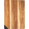 Planche à découper personnalisée en bois d’acacia - Heinz Matières : bois Couleurs : brun