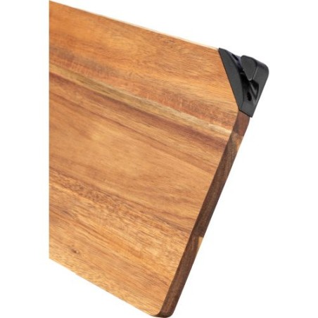 Planche à découper personnalisée en bois d’acacia - Heinz Matières : bois Couleurs : brun goodies publicitaire événementiel