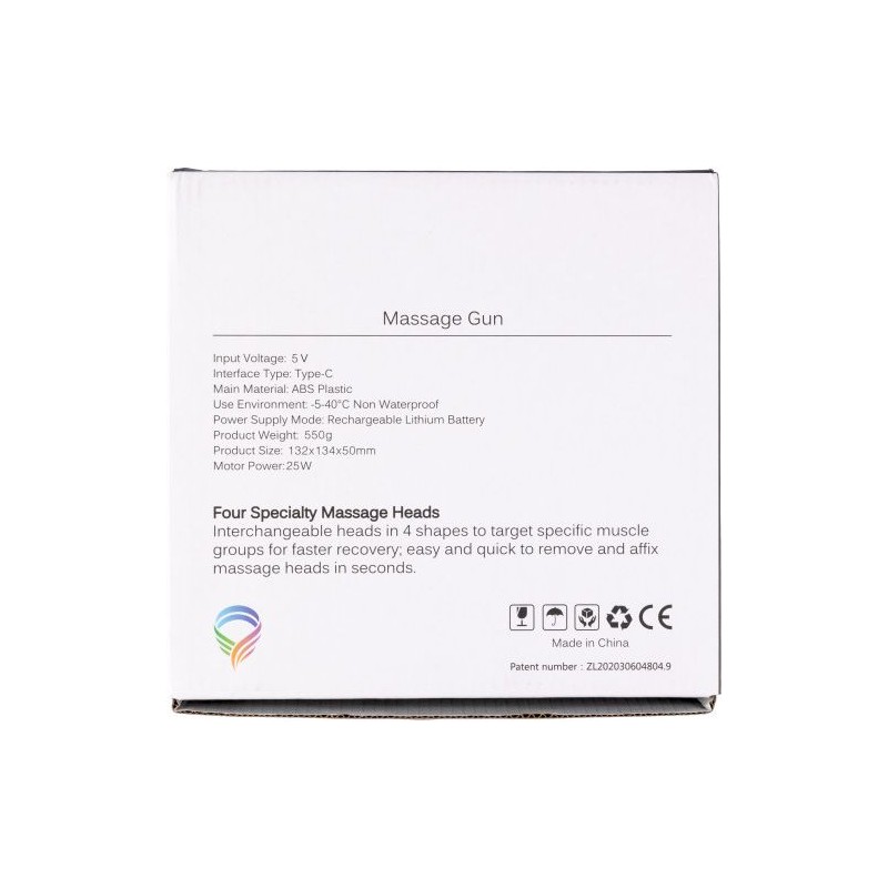 Pistolet de Massage ABS Axel - Détente Instantanée