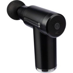 Pistolet de massage  en ABS - Bien-être et détente personnalisée Axel Matières : ABS Couleurs : noir objet promotionnel éco-resp