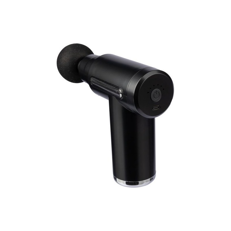 Pistolet de massage  en ABS - Bien-être et détente personnalisée Axel Matières : ABS Couleurs : noir objet promotionnel éco-resp