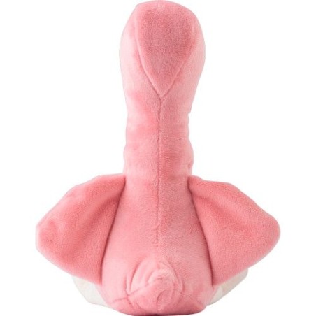 Peluche  en polyester 'Flamant rose' - Alicia Matières : polyester Couleurs : rose cadeau entreprise pas cher
