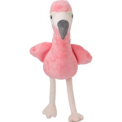 Peluche  en polyester 'Flamant rose' - Alicia Matières : polyester Couleurs : rose impression haute définition
