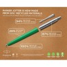 Stylo Éco-Responsable Élégant Recyclé - Parker Jotter Originals Matières : acier inoxydable Couleurs : noir cadeau collaborateur