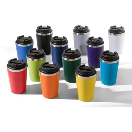 Mug en acier inoxydable Shay - Élégance et robustesse