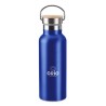 Flacon isotherme double paroi 500 ml personnalisé - HELSINKI Matières : acier inoxydable Couleurs : bleu cadeau affaires élégant
