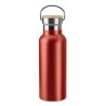 Flacon isotherme double paroi 500 ml personnalisé - HELSINKI Matières : acier inoxydable Couleurs : rouge marquage laser ultra p