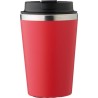 Mug personnalisé en acier inoxydable - Cadeau d'entreprise Shay Matières : acier inoxydable Couleurs : rouge accessoire événemen