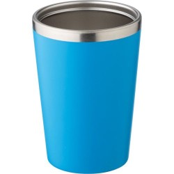 Mug personnalisé en acier inoxydable - Cadeau d'entreprise Shay Matières : acier inoxydable Couleurs : rouge impression haute dé