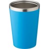 Mug personnalisé en acier inoxydable - Cadeau d'entreprise Shay Matières : acier inoxydable Couleurs : bleu clair personnalisabl