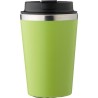 Mug personnalisé en acier inoxydable - Cadeau d'entreprise Shay Matières : acier inoxydable Couleurs : vert citron livraison exp