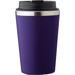 Mug personnalisé en acier inoxydable - Cadeau d'entreprise Shay Matières : acier inoxydable Couleurs : pourpre goodies entrepris