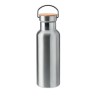 Flacon isotherme double paroi 500 ml personnalisé - HELSINKI Matières : acier inoxydable Couleurs : argenté mat objet promotionn
